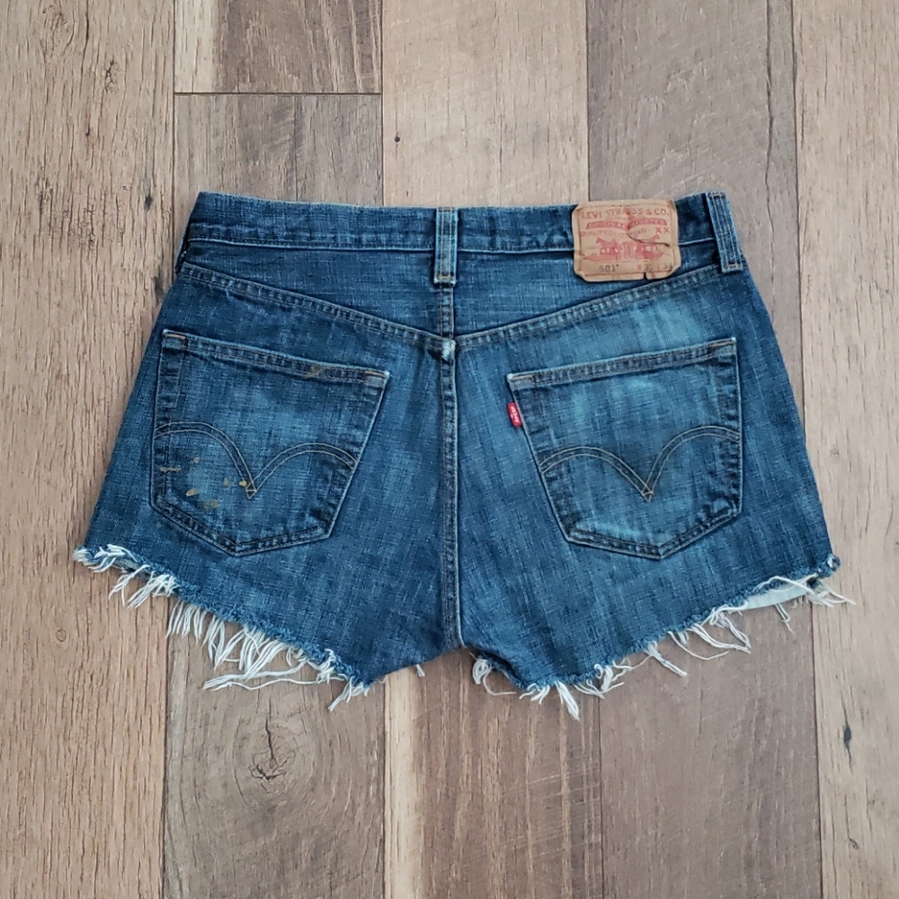 Levi's 501 Cut Off Jean Shorts